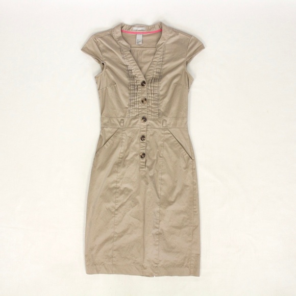 H&M Dresses & Skirts - Khaki Dress {H&M}